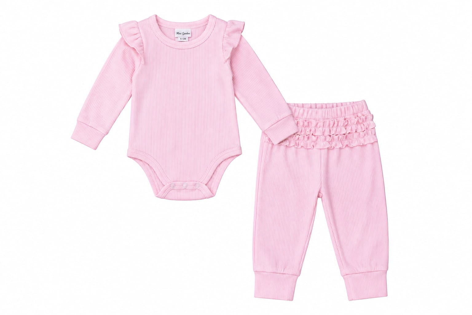 Conjunto de Body de Marga longa 3 peças 