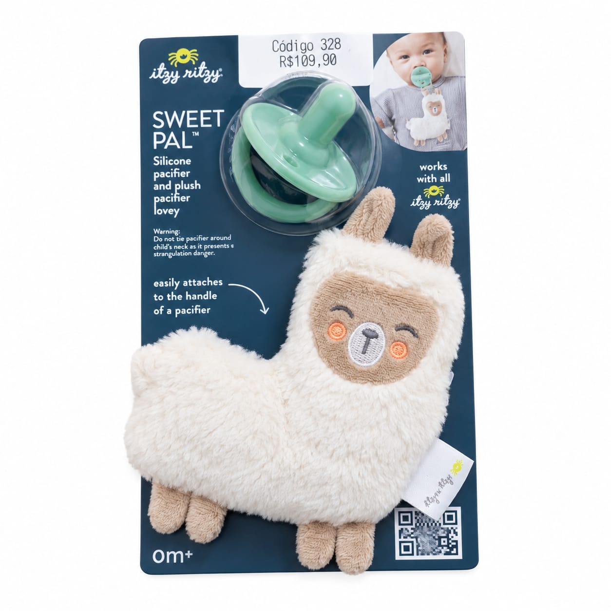 Bico com bichinho de pelúcia